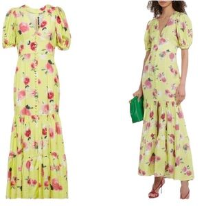 𝐑𝐎𝐓𝐀𝐓𝐄 𝐁𝐈𝐑𝐆𝐄𝐑 𝐂𝐇𝐑𝐈𝐒𝐓𝐄𝐍𝐒𝐄𝐍 “Thora” floral Maxi dress